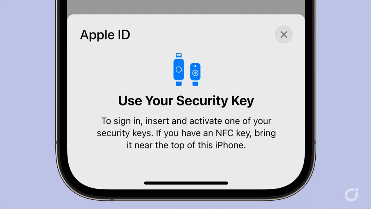 iOS 16.3 beta 1 adds support for physical Security Keys for Apple IDs